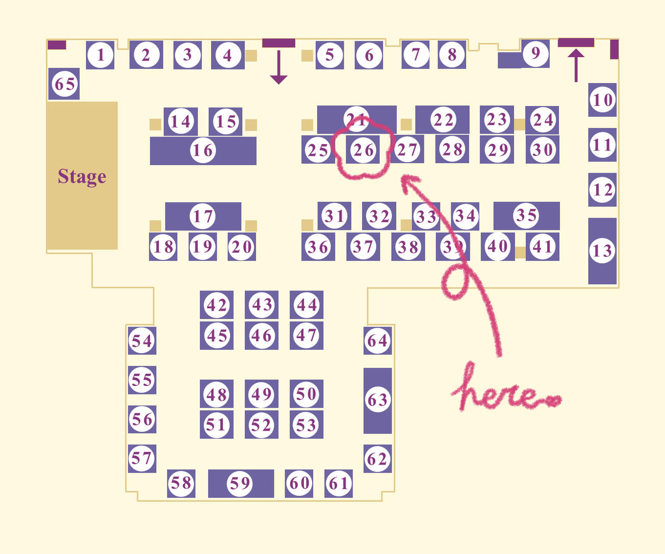 table location